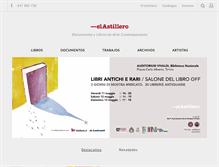 Tablet Screenshot of libreriaelastillero.com